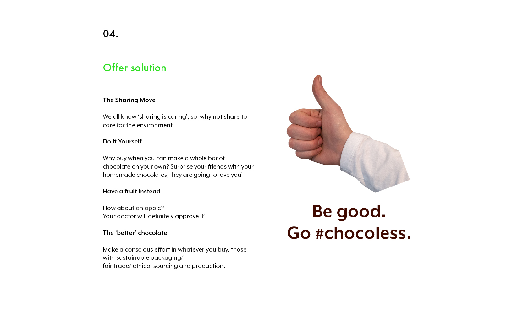 offer solution explanation